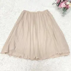 8345 自由区 プリーツスカート フレア シンプル ベーシック ボトム 可愛いのサムネイル