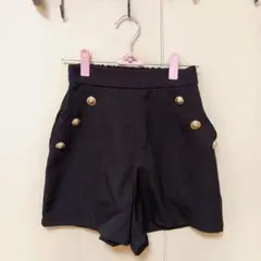 グレイル GRL キュロットスカート S 黒