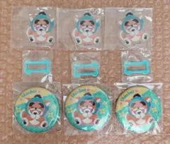 ６個★福富しんべヱ★ 忍たま乱太郎　アクスタ・缶バッジ　どうぶつフォーゼ