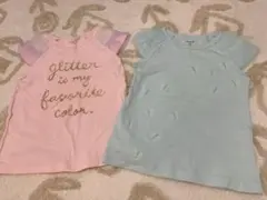 お値下　カーターズ　Tシャツ　2枚セット　チュール　レインボー　H&M ZARA