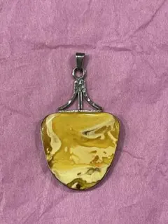 スカンジナビア 830刻印 シルバー ロシア 琥珀 ロイヤルアンバー Amber