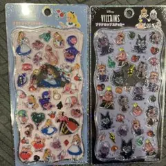 ディズニー プチドロップステッカー ヴィランズ　アリス