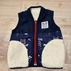 リバーシブルボアベスト　ブリーズ　１１０