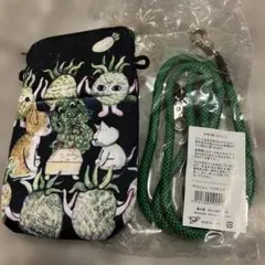 将棋会館 棋の音× ヒグチユウコさん サコッシュ パイナップル戦 ポーチ 将棋会館 棋の音× ヒグチユウコさん サコッシュ パイナップル戦