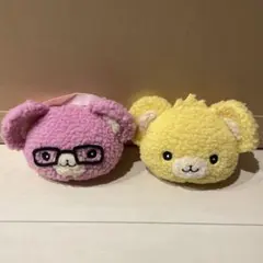 希少品!! クールドジ男子 こぐまぬいぐるみパスケースポーチ 全4種+1 Twitterで大人気！『クールドジ男子』こぐまぬいぐるみパスポーチが