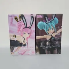「未開封品」 初音ミク、巡音ルカ、フィギュアセット