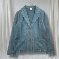 ジャンニロジュディチェ デニムジャケット 綿100% 36 カジュアル 羽織り