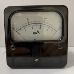 ❷アナログ電流計 パネルメーター mA