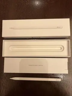 Apple Pencil ホワイト 元箱付き　第二世代