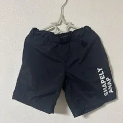 ANAPKIDS 黒 ハーフパンツ しゃかしゃか 130