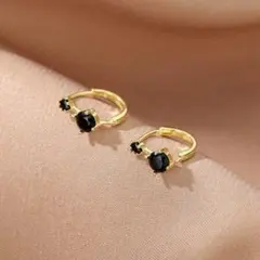 A683 ピアス レディース ゴールド k18 18金 シルバー925 シンプル