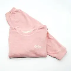 匿名配送 パジャマ キッズ セットアップ 110cm ピンク 長袖 上下セット