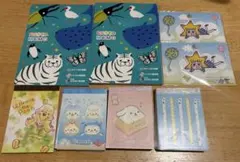 動物メモ帳・付箋セット 8点まとめ売り