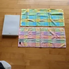 YUKI TORII フェイスタオルセット2枚 チェック柄のサムネイル