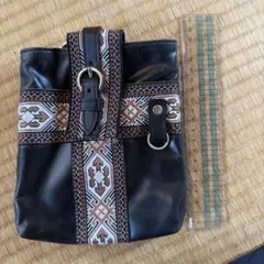 オールレザー ボディバッグ ウエストポーチ