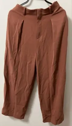 ユニクロ ドレープワイドアンクルパンツ ワイドパンツ