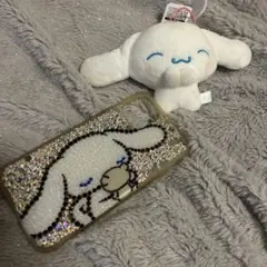 シナモロール　iPhoneケース クリスタル装飾　iPhone11pro