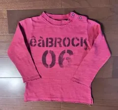 ｅ.a.B プリント長袖Tシャツ 赤色　95㎝