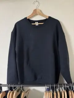 FRUIT OF THE LOOM ブラック トレーナー L