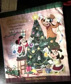 ★ミッキーマウス クリスマスバッグ ★〔新品・未使用〕