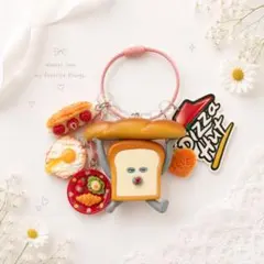 じゃらじゃらキーホルダー ジャラジャラ ガチャガチャ パン どろぼう