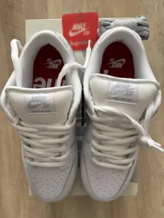 Nike SB Dunk Low ホワイト タグ付き 26cm