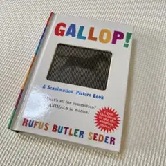 GALLOP! ギャロップ　動く　しかけ絵本　洋書