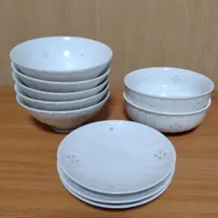 有田焼　透かし彫 お茶碗、小鉢、小皿セット