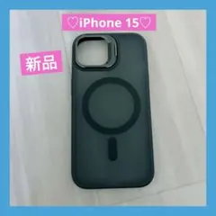 ダークグリーン マグセーフ対応 iPhone15 スマホケース