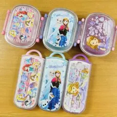 ディズニープリンセス 子ども用弁当箱 カトラリーセット
