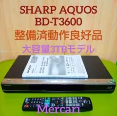 SHARP AQUOS BD-T3600のサムネイル
