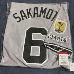 【新品未開封】坂本勇人 ビジター用レプリカユニ チャンピオンエンブレム付 L