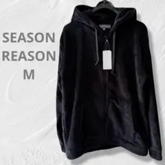 【新品】シーズンリーズン 2点セット シャギージップパーカー＆バッグ M 福袋