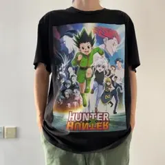 HUNTER×HUNTER Tシャツ バースデイ ゴン キルア クラピカ レオリ プロモーション用 良品 HUNTER × HUNTER ゴン キルア Tシャツ S グレー