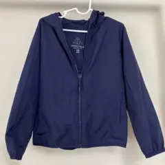 UNIQLO ポケットタブルパーカー 120 ネイビー