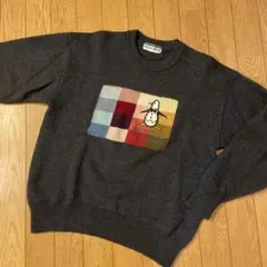 マンシングウェア　グランドスラム　セーター　ニット　昭和レトロビンテージ　美品