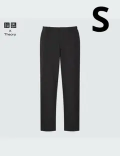 UNIQLO × theory 感動イージーパンツ　ブラック S ユニクロ