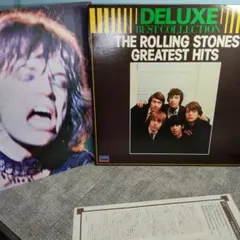 LP2枚セット　ローリング・ストーンズ　グレイテスト・ヒッツ　マイルストーンズのサムネイル