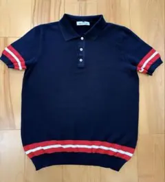 META INTERMEZZO ポロシャツ ネイビー　Mサイズのサムネイル