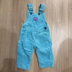 オシュコシュ　ビゴッシュ　オーバーオール　コーデュロイ　キッズ　ベビー　古着