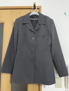 グレー ジャケット スカート セットアップ 9号