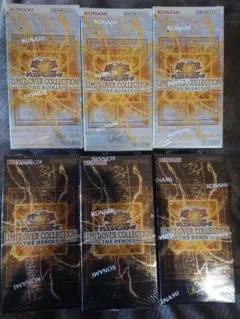 遊戯王　リミットオーバーコレクション　HEROES　RIVALS 各3BOX