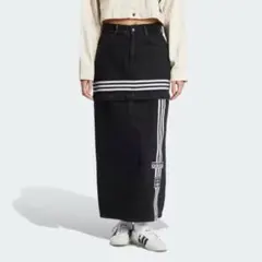 adidas アディブレイク デニム 2IN1 スカート