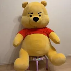くまのプーさん 超特大　ぬいぐるみ ファニーフェイス