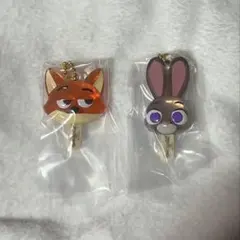 ズートピア　ニック　ジュディ アイスキャンディチャーム