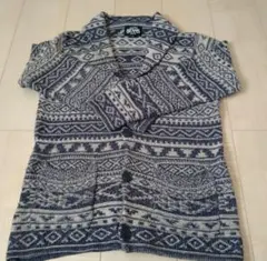 ☆ 상태좋음 ☆ BEAMS ショールカラー ニットカーディガン ネイビー M