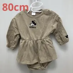 futafuta ミニーマウス ロンパース 80cm