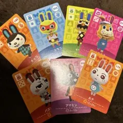 amiiboカード　ルナ　チョコ　バズレー　アマミン　ミラコ　モサキチ