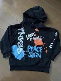 BABY DOLL グラフィックパーカー 110