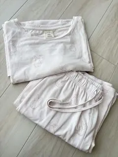 gelato pique ピンク うさぎ　ルームウェア 上下セット　福袋